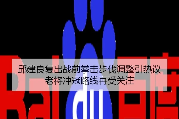 邱建良复出战前拳击步伐调整引热议 老将冲冠路线再受关注